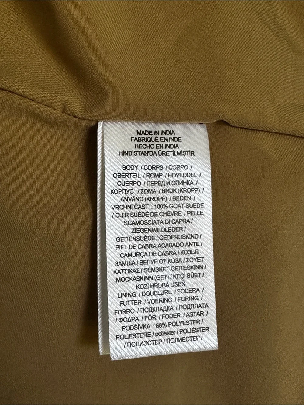 Ralph Lauren Beige Suede Fringe Jacket - Picture 6 of 6